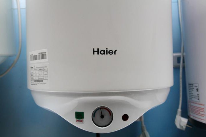 Úložné ohřívače vody Haier: recenze