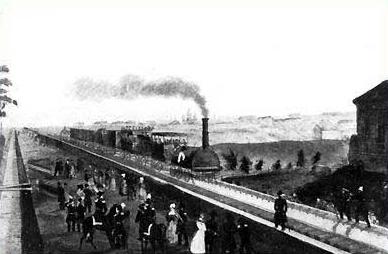 První železnice v Rusku