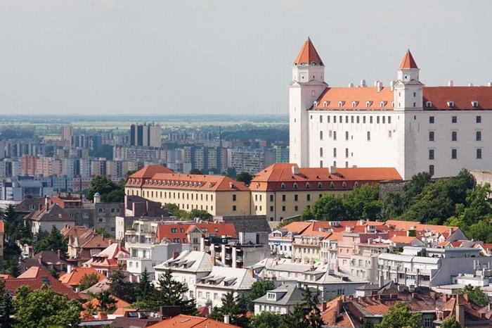 Bratislava je hlavním městem Slovenska