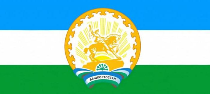 vlajka Bashkortostan fotografie